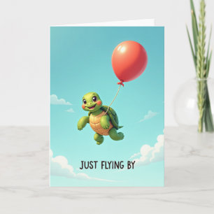Tarjeta de cumpleaños Floating Wonder