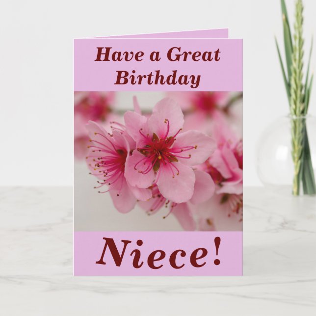 Tarjeta de cumpleaños floral brillante y audaz par (Anverso)