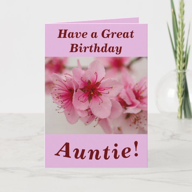 Tarjeta de cumpleaños floral brillante y audaz par (Anverso)