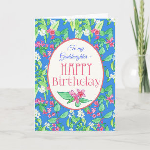 Tarjeta de cumpleaños Flores de Primavera para ahi