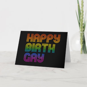 Tarjeta de Cumpleaños Gay