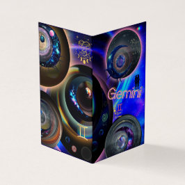 Tarjeta de cumpleaños Gemini