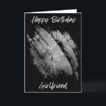 Tarjeta de cumpleaños Girlfriend<br><div class="desc">Nuestra Primera Creación. Una tarjeta única para una persona única.</div>