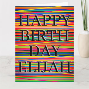 Tarjeta de cumpleaños grande para personalizares -