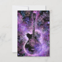 Tarjeta de cumpleaños Guitar Musical Happy