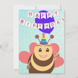 Tarjeta de cumpleaños HA-BEE