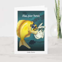 Tarjeta de cumpleaños Hamlet