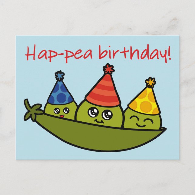 Tarjeta de cumpleaños Happea - divertida postal pa (Anverso)