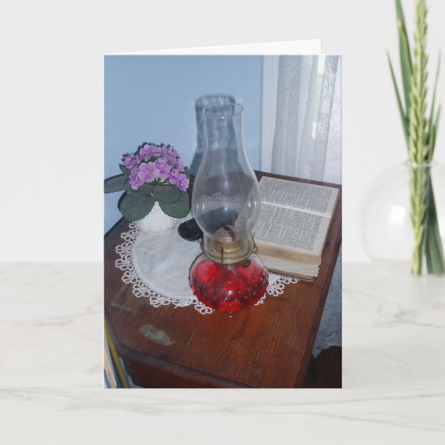 Tarjeta de cumpleaños "Harris House Downstairs Nig (Anverso)