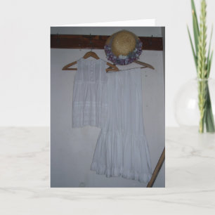 Tarjeta de cumpleaños "Harris House Vestidos y Gor