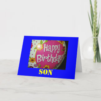 tarjeta de cumpleaños hijo