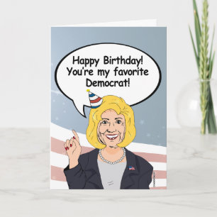 Tarjeta de cumpleaños Hillary - Eres mi favorita D