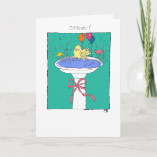 Tarjeta de cumpleaños "Hoppy"