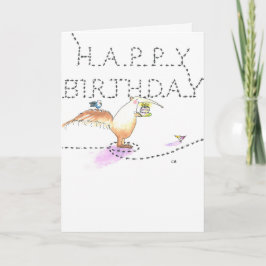 Tarjeta de cumpleaños "hormigas"