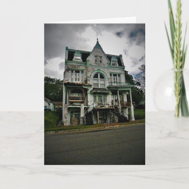 Tarjeta de cumpleaños "House of Stairs" (Anverso)