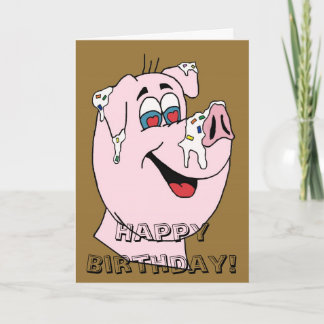 Tarjeta de cumpleaños humorística