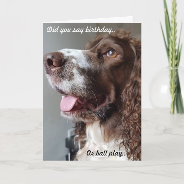 Tarjeta de cumpleaños humorística (Anverso)