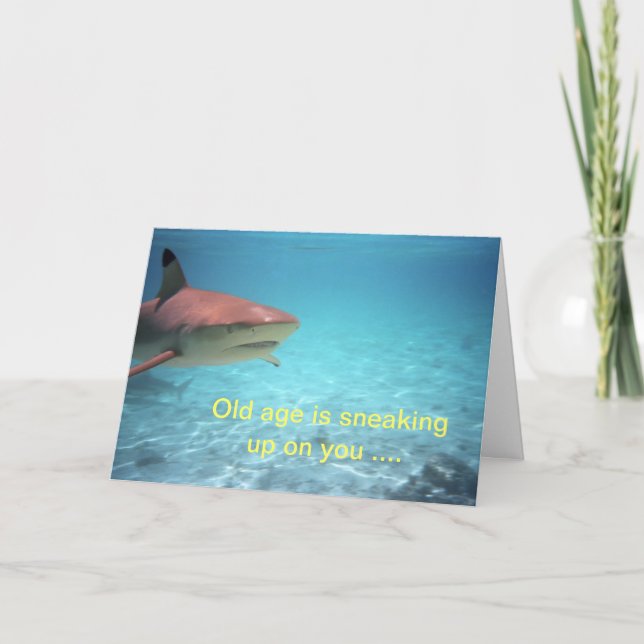 Tarjeta de cumpleaños humorística (Anverso)