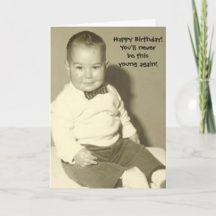 Tarjeta de cumpleaños impresa o digital divertida 