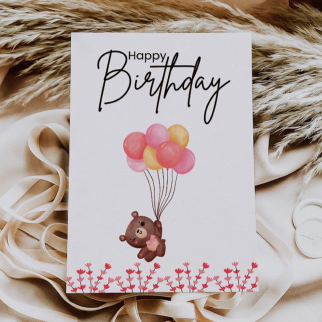 Tarjeta de cumpleaños imprimible (Printable Birthday Card)