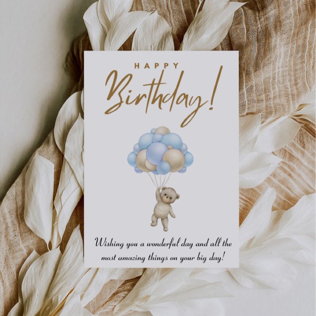 Tarjeta de cumpleaños imprimible (Printable Birthday Card)