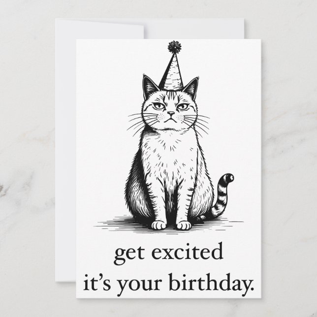 Tarjeta de cumpleaños imprimible, cumpleaños de ga (Anverso)