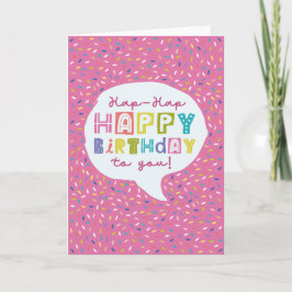 Tarjeta de cumpleaños imprimible | Feliz cumpleaño
