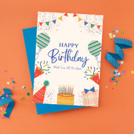 tarjeta de cumpleaños imprimible - saludo de cumpl