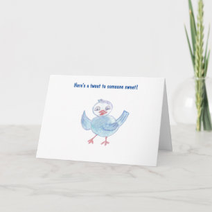 Tarjeta de cumpleaños infantil alegre