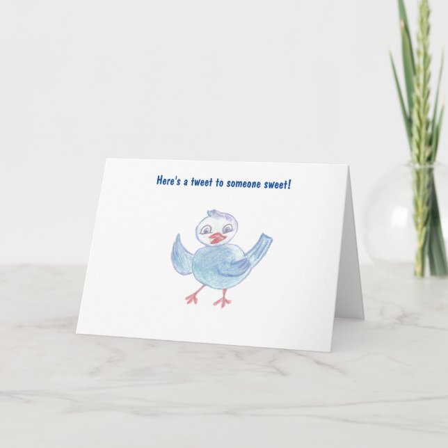 Tarjeta de cumpleaños infantil alegre (Anverso)