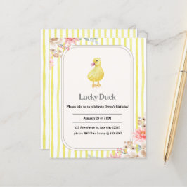 tarjeta de cumpleaños infantil personalizada con p