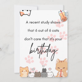 Tarjeta de cumpleaños / invitación feliz