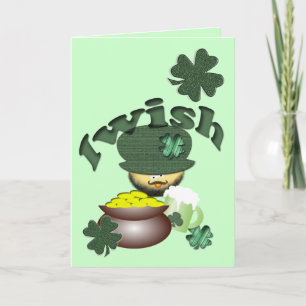 Tarjeta de cumpleaños irlandesa