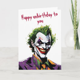 tarjeta de cumpleaños joker