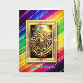 Tarjeta de cumpleaños judía LGBTQ+