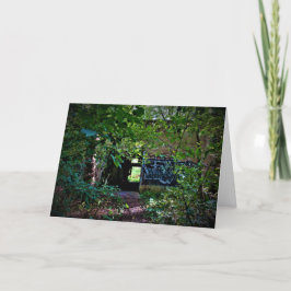 Tarjeta de cumpleaños "La naturaleza reclama lo ol