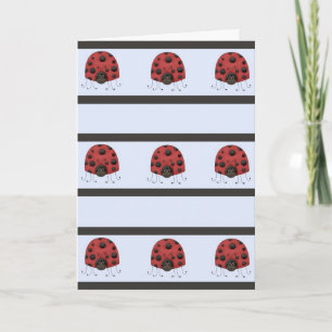 Tarjeta de cumpleaños Lady Bug