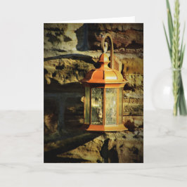 Tarjeta de cumpleaños "Lámpara Jordana"