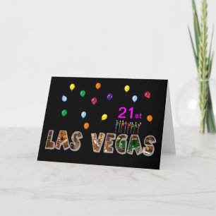 Tarjeta de cumpleaños Las Vegas 21