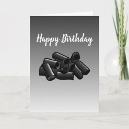 Tarjeta de cumpleaños Licorice