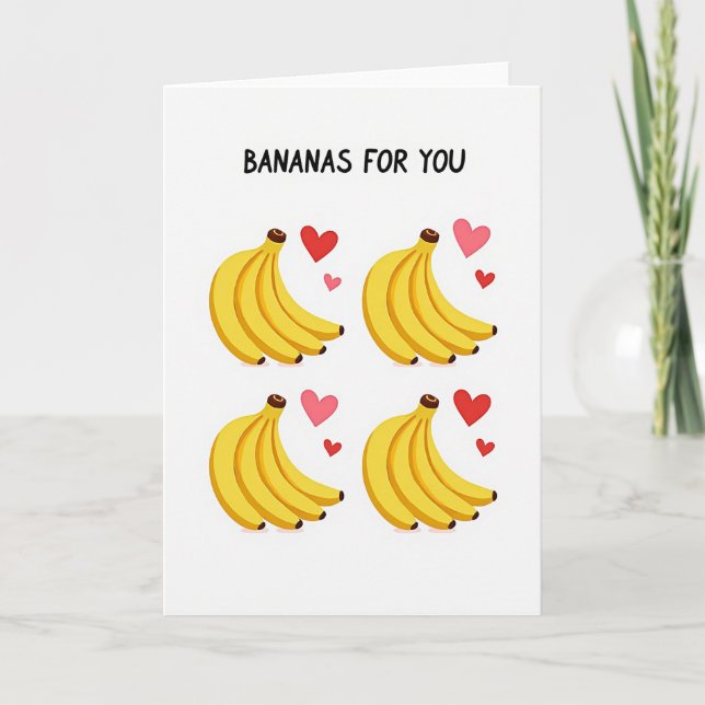 Tarjeta de Cumpleaños Loca por Ti (Anverso)