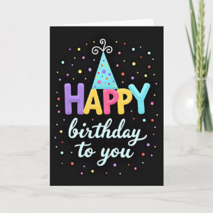 Tarjeta de cumpleaños Luminous Joy