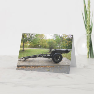 Tarjeta de cumpleaños "M116 75 mm Pack Howitzer M1