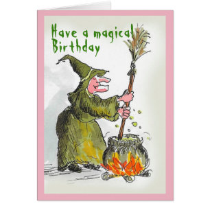 Tarjeta de cumpleaños mágica