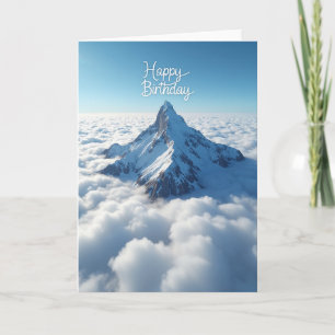 Tarjeta de cumpleaños Majestic Birthday Peak
