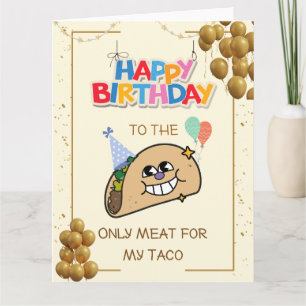 Tarjeta de cumpleaños mala, tarjeta de cumpleaños