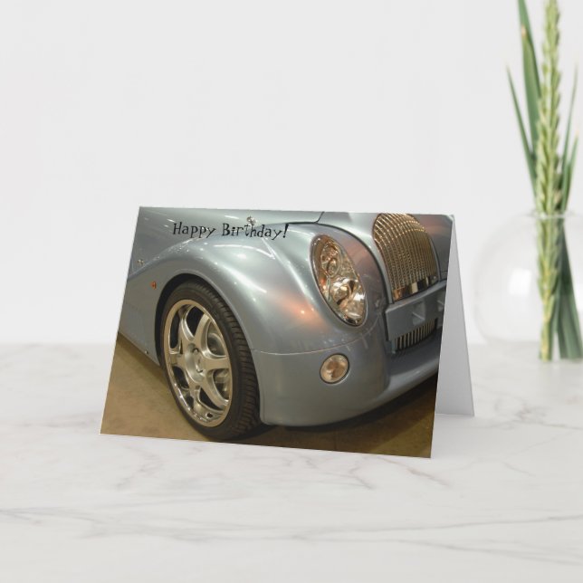 Tarjeta de cumpleaños masculina (Anverso)