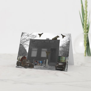 Tarjeta de cumpleaños "Material World"