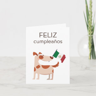 Tarjeta de cumpleaños mexicana - feliz cumpleaños