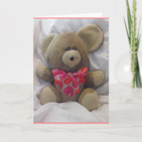 Tarjeta de cumpleaños mimosa del ratón